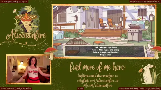 Aliceisonfire - Myfreecams Free Video - 2025 04-11 27:28:41